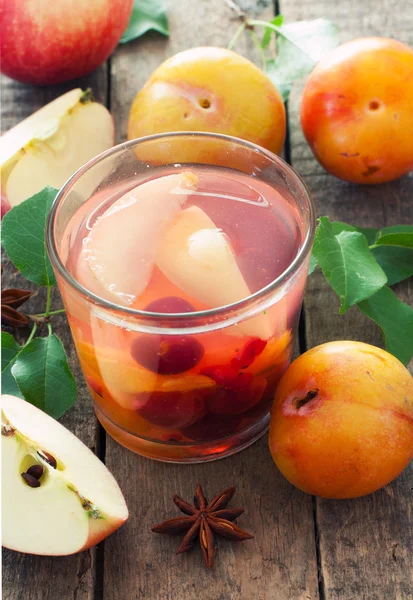 Fruit compote — Stock Photo, Image