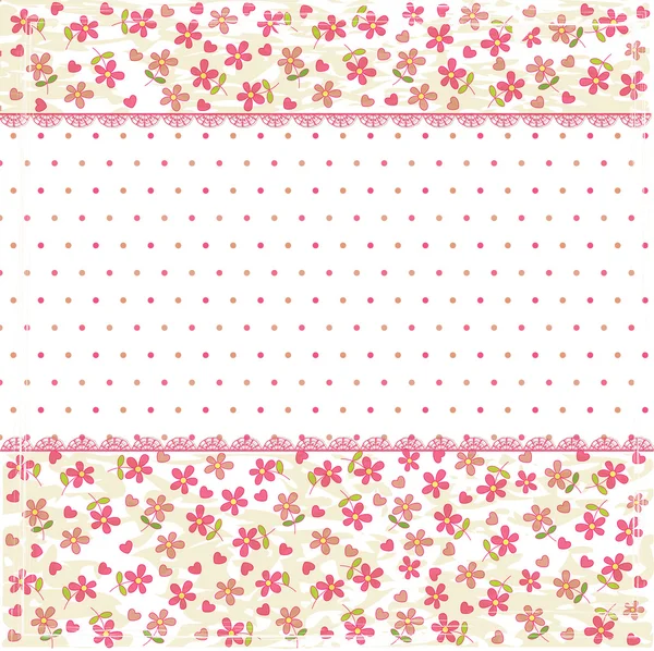 Vintage çiçek arka plan