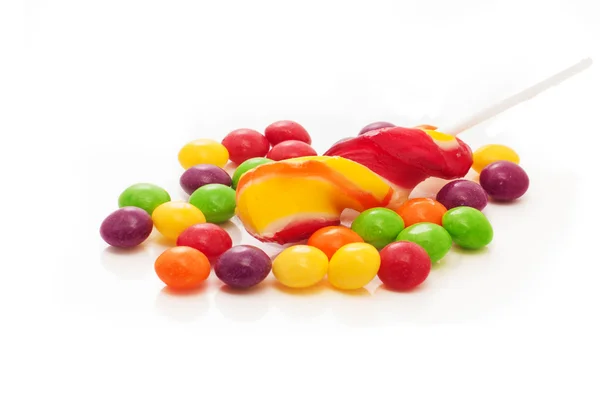 Fruit lollipops — Stock Photo, Image