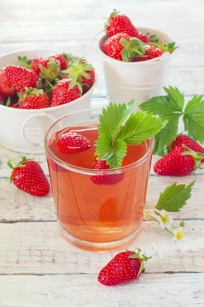 Strawberry compote — Stock Photo, Image