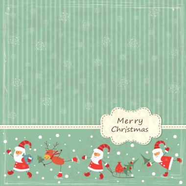 Noel antika arka plan