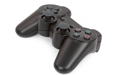 oyun, üzerinde beyaz backgrou izole için kablosuz gamepad