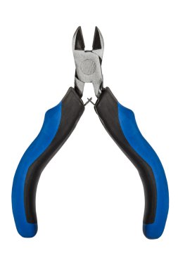 izole kırpma p ile beyaz arka plan üzerinde pense, El aracını,