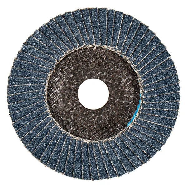 Abrasive Flep Disk Beyaz Arkaplanda Izole — Stok fotoğraf