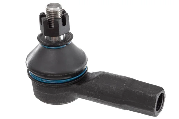 Tie Rod Einde Stuurstropdas Einde Auto Reserveonderdelen Geïsoleerd Witte Achtergrond — Stockfoto