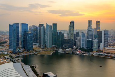 Singapur skycrapers