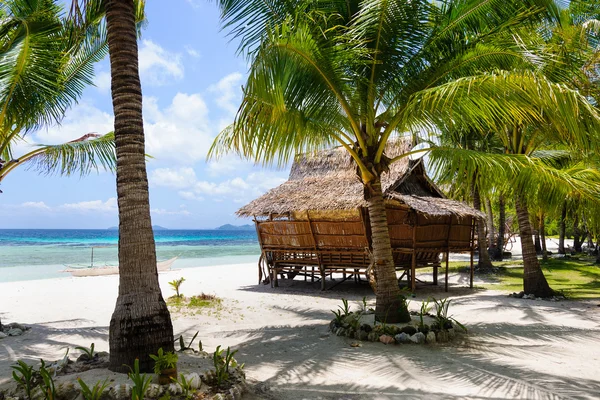 Hütte am Meer — Stockfoto