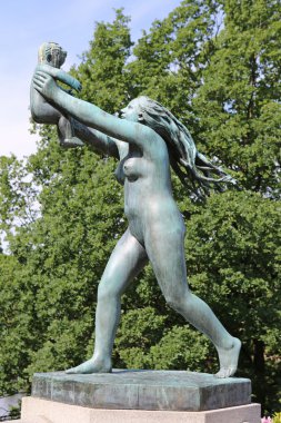 Vigelands Park. Oslo