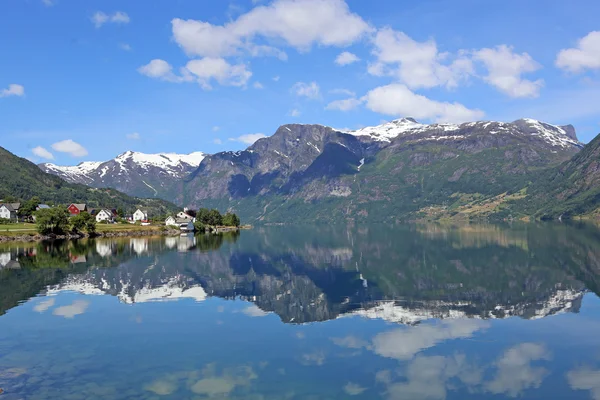 Paisagem norueguesa — Fotografia de Stock