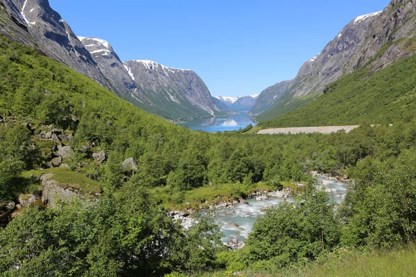 Pejzaż Norwegii — Zdjęcie stockowe