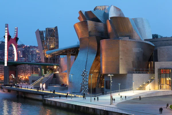 Guggenheim museum in bilbao Stockfoto