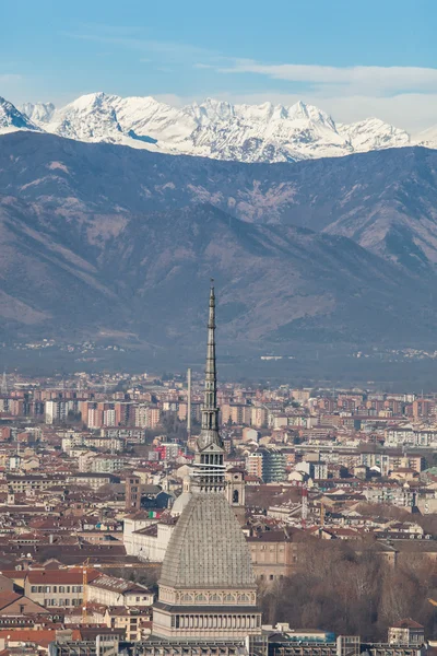 Mole Antonelliana megtekintése — Stock Fotó