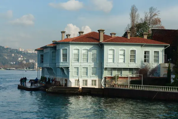 Istanbul Turecko Prosince 2014 Edib Efendi Mansion Bosporu — Stock fotografie
