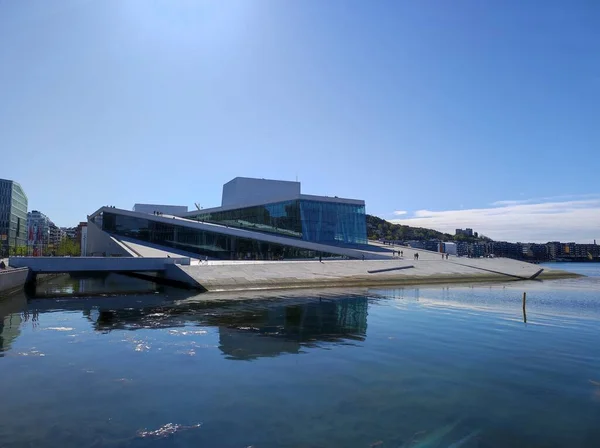 Oslo Norge April 2022 Nationalopera — Stockfoto