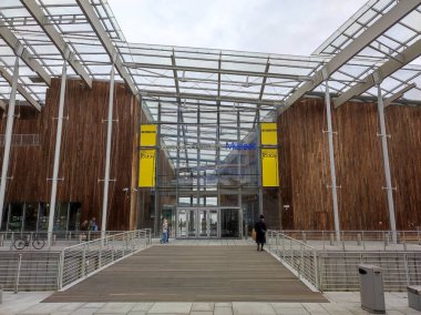 Oslo, Norveç - 30 Nisan 2022: Astrup Fearnley Modern Sanat Müzesi