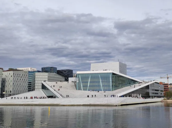 Oslo Norge April 2022 Den Norska Operan Och Baletten — Stockfoto