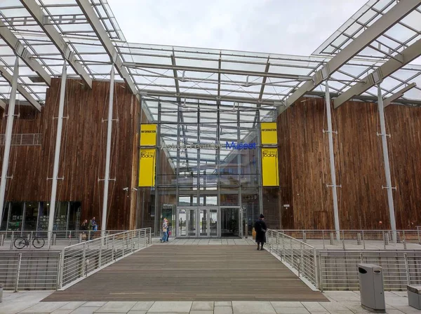 Oslo, Norveç - 30 Nisan 2022: Astrup Fearnley Modern Sanat Müzesi