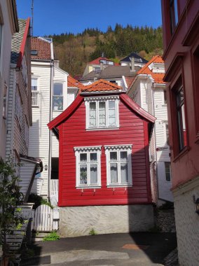 Bergen, Norveç: 3 Mayıs 2022 - Lille Ovregaten