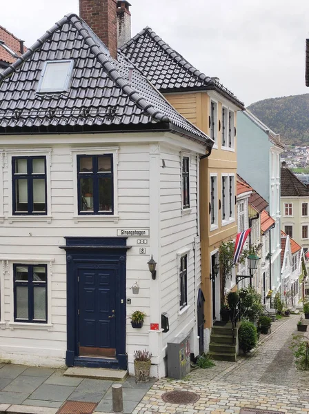 Bergen Norway May 2022 Nordnes Neighborhood Strangehagen — Photo