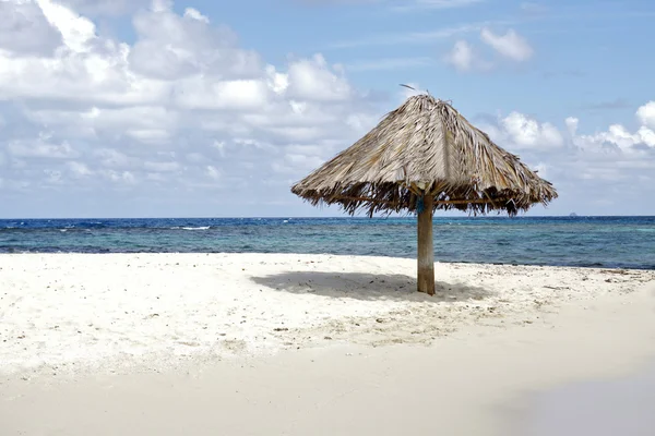 Tropical beach in Carribean Stock Picture