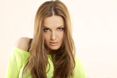 güzel sarışın saç tatlı bayan