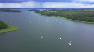 View on the lake Mazury Poland