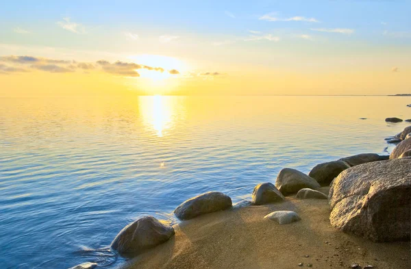 Zomer zonsondergang — Stockfoto