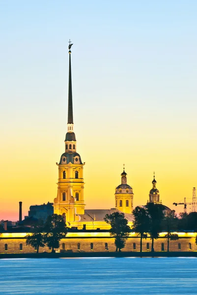 Peter and Paul Fortress and Cathedral — Stock Photo, Image