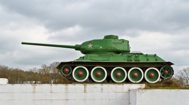 Tank T-34 clipart