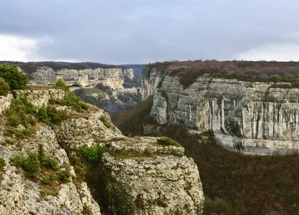 Chufut-kale Bahçesaray yakınlarında. Kırım. Ukrayna — Stok fotoğraf