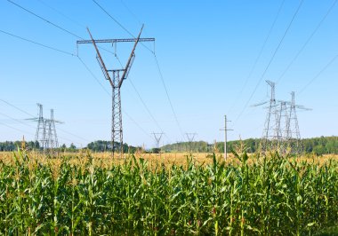 elektrik hatları üzerinden Mısır alan