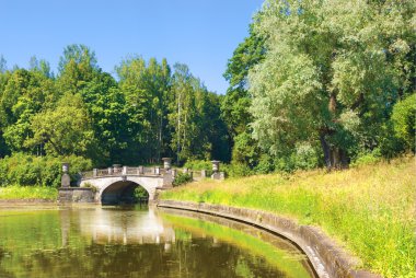 Pavlovsk park yakınındaki saint petersburg, Rusya Federasyonu 