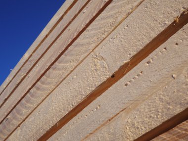 derin mavi gökyüzü plakalar yığınları