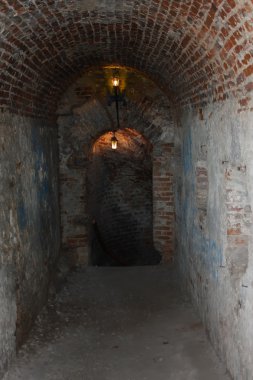 Catacombs ve kale içinde dubno, Ukrayna