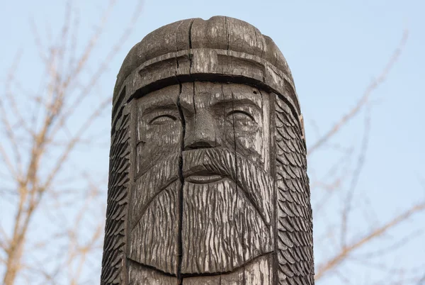 Statue of the ancient Slavic god — Stock Photo, Image