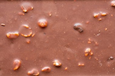 çikolata fındık closeup fotoğraf