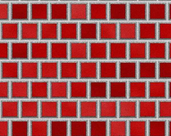 Red seamless ceramic tiles, abstract texture — Stock Photo, Image