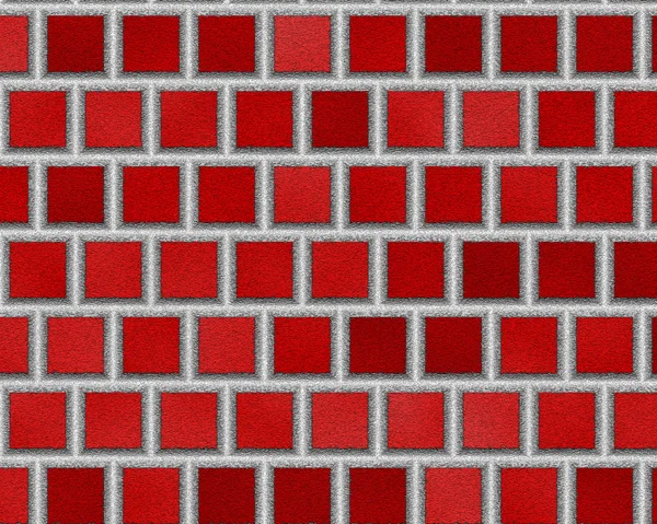 Azulejos de cerámica inconsútil rojo, textura abstracta — Foto de Stock