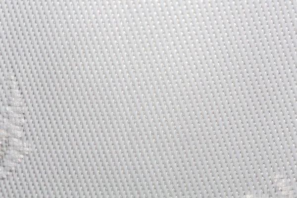 Белая ткань текстуры. Фон одежды. Закрыть — стоковое фото