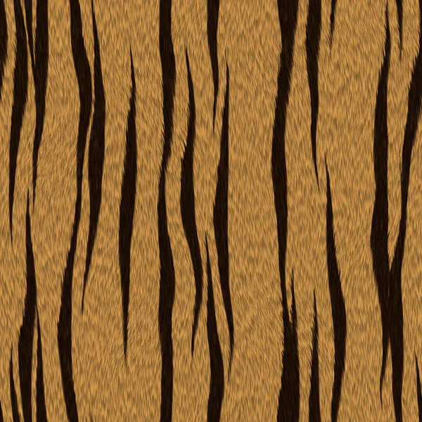 Texture de la vraie peau de tigre (fourrure  ) — Photo