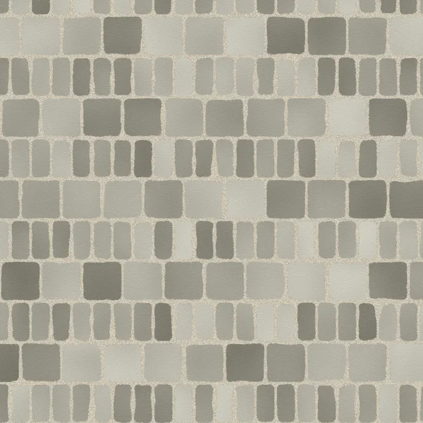 Grey tiles give a harmonic pattern at the ground — Stock Photo, Image