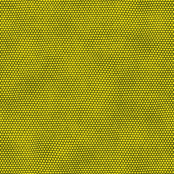 Puntini gialli su sfondo nero — Foto Stock