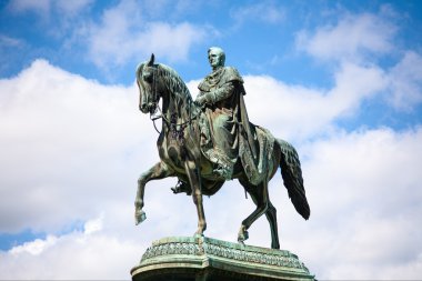 Kral Johann (John), Dresden, Almanya heykeli