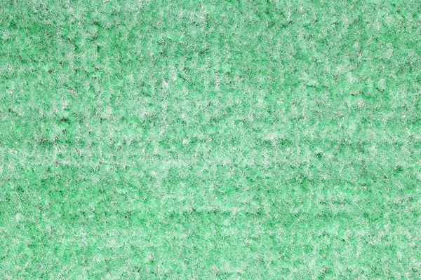 Fondo de alfombra verde o rascador de pies — Foto de Stock