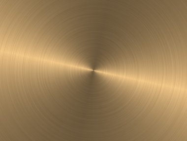 metal daire doku ışık altın arka plan