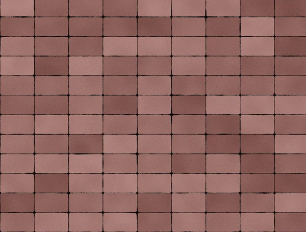 Naadloze textuur van bruin tegels — Stockfoto