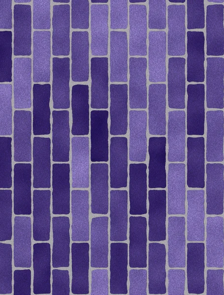Textuur van violet bakstenen muur — Stockfoto