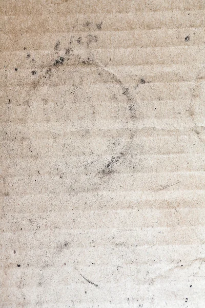 Velho fundo de papelão sujo — Fotografia de Stock