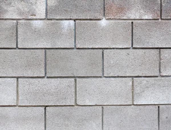 Modern grey brick wall for background or texture — Stock Photo, Image