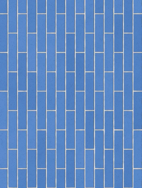 Mur extérieur en brique bleu, texture, fond — Photo